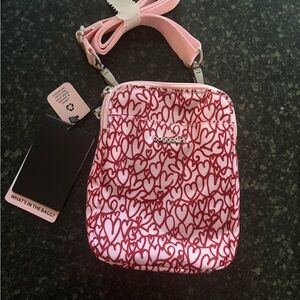 Baggallini Modern Take Two RFID Heart Crossbody Bag